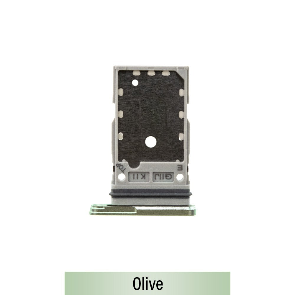 Dual SIM Card Tray for Samsung Galaxy S21 FE 5G G990B-Olive Dual SIM Card Tray for Samsung Galaxy S21 FE 5G G990B-Olive